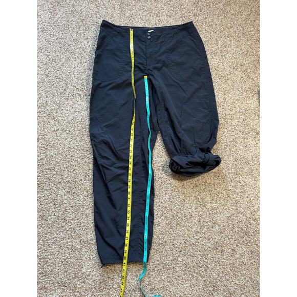 L.L. Bean Performance Pants; size 14, Joggers & capris; Black, lightweight - Picture 8 of 10